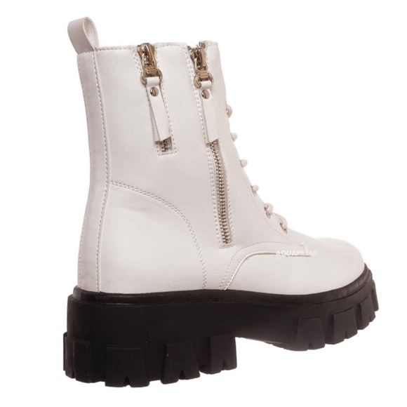 Just In 🖤 Valeska Military White boots - Picture 5 of 7